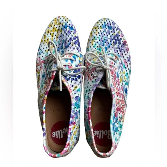 Rollie Australia Derby Punch Leather Lace Up Shoe Size 40 Multi Colour - Picture 1 of 4
